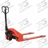 VESTIL Pallet Jack: 2,200 lb, 44 in L x 33 in W Fork Dim, 33 in, 20 in, 4-Way Fork, Steel (MPN PM2-3344-SLP). Key specifications — Brand: VESTIL; Width Between Forks: 20 in.