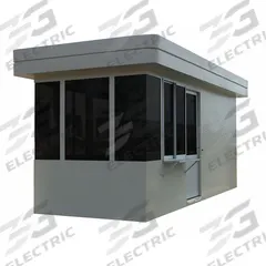 Guard Building with Restroom: 19 ft x 7 ft x 9 ft, Does Not Include A/C Unit, 5 Windows (MPN G-DAR-197). Key specifications — Brand: PORTA-KING.
