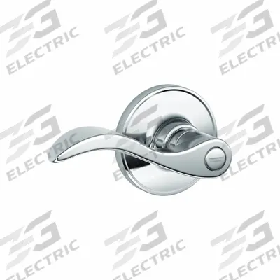 SCHLAGE RESIDENTIAL Seville Lever Lockset: Privacy Lever Locksets (MPN J40-SEV-625)