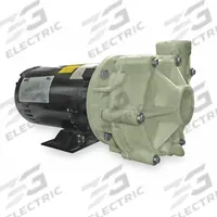 DAYTON Centrifugal Pump: Polypropylene, 1/2 hp Horsepower (Max), Three Phase, 208-230/460V AC, NPT (MPN 2YER4). Key specifications — Impeller Material: Polypropylene; Brand: DAYTON; Motor Enclosure: Open Dripproof.