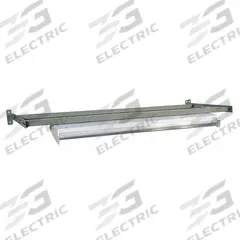 PRO-LINE Overhead Light/Frame: 72 in Overall Wd, 26 in Overall Dp, Steel (MPN IWBOLF72). Key specifications — Frame Color: Gray; Product Type: Overhead Task Light.