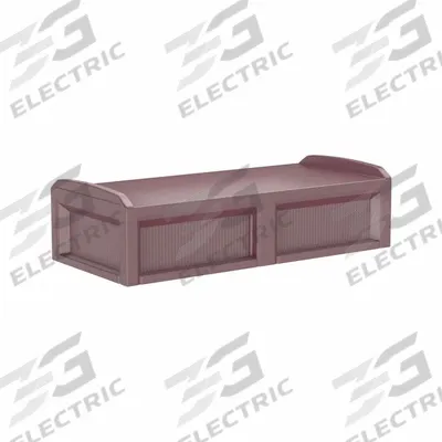 CORTECH Institutional Bed: Burgundy, 80 in Overall Lg, 36 in Overall Wd - No Storage Bed Frames