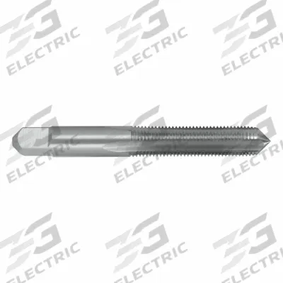 CLEVELAND Straight Flute Hand Tap: #10-24 UNC, H1 / 2B, 3 Flute, Plug Chamfer - General Purpose Hand Taps