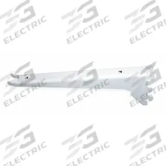 APPROVED VENDOR Shelving Bracket: Double, 3/4 in x 14 1/2 in x 3 9/16 in, Powder Coated, 16 ga Gauge (MPN 1WDT3). Key specifications — Product Type: Shelf Bracket; Color: White; For Display Type: Double Slotted Standards; Material: Steel; Brand: APPROVED VENDOR; Finish: Powder Coated.