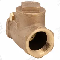 MILWAUKEE VALVE Swing Check Valve: Swing, Inline Valve Body, 1 1/2 in Pipe Size, FNPT x FNPT, Bronze (MPN 509 1-1/2). Key specifications — Brand: MILWAUKEE VALVE.