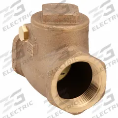 MILWAUKEE VALVE Swing Check Valve: Swing, Inline Valve Body, 1 1/2 in Pipe Size, FNPT x FNPT, Bronze (MPN 509 1-1/2). Key specifications — Brand: MILWAUKEE VALVE.