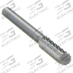 WIDIA Carbide Bur: Cylinder, SA-42, Single Cut, 3/32" x 7/16" Head, 1/8" Shank (MPN M40201). Key specifications — Trade Number: SA-42; Brand: WIDIA METAL REMOVAL.
