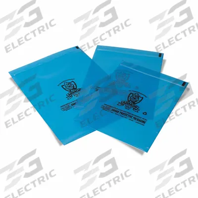 ARMOR POLY Reclosable Bag,Blue,4 mil,PK250 (MPN PB4B1824ZIP) - VCI Reclosable Poly Bags