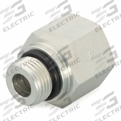 PARKER Metal Pipe Straight: 1 1/4 in x 1/2 in, Male Threaded x Female NPT Threaded - Threaded High-Pressure Pipe Fittings