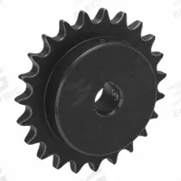 TRITAN Sprocket: 60, For 3/4 in Chain Pitch, 1 in Bore Dia, 23 Teeth, 5.508 in Pitch Dia, Steel (MPN 60BS23H X 1). Key specifications — Brand: TRITAN.