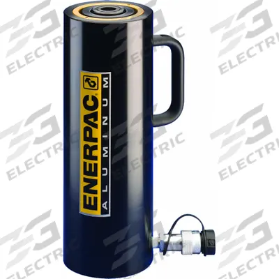 ENERPAC Cylinder: Single Acting, 100 ton Nominal Capacity, 2 in Nominal Stroke Lg - Lightweight Rams
