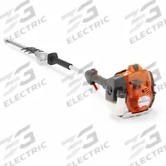 HUSQVARNA Gas-Powered Hedge Trimmer: 25 9/16 in Cutting Wd, 25 9/16 in Blade Lg, Double-Sided Blade (MPN 525HF3S). Key specifications — Brand: HUSQVARNA; Engine Cycle: 2-Cycle.
