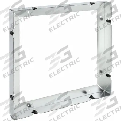 Dayton Wall Brackets: 19 in Square Base, For Wall Mount Mount - Wall-Mount Brackets