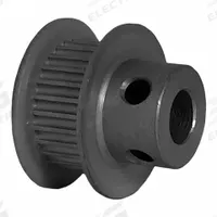DAYTON Timing Pulley: Modified Curvilinear, Fixed, For GT Timing Belt Section, For 6 mm Belt Wd (MPN 26-2P06-6FA3). Key specifications — Brand: DAYTON; Finish: Clear Anodized; For Belt Series: Powerhouse®.