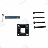 ARO Attachable Mounting Kit: Attachable Mounting Kit, Clevis, Fits 1 1/2 in Bore Dia, Aluminum, AN (MPN 115477). Key specifications — attr947485: 115477; attr947489: AN; attr947494: Aluminum; attr947529: ARO; attr1122619: Attachable Mounting Kit.