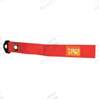 EZ WRAP 'N STOR Hook-and-Loop Cinch Strap: 10 in Lg, 5.00 in, 1.5 in Wd, Red, Reusable Wire Ties (MPN EZWRAPNGSTORL). Key specifications — Color: Red; Brand: EZ WRAP 'N STOR; Includes: Reusable Wire Ties; Max. Bundle Dia.: 5.00 in.