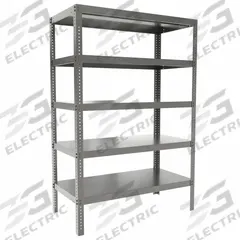 DURHAM MFG Metal Shelving: Standalone, Extra-Heavy-Duty, 48 in x 24 in, 72 in Overall Ht, 5 Shelves (MPN HDS-244872-95). Key specifications — Frame Material: Steel; Shelving Material: Steel; Assembled: Unassembled; Color: Gray; Brand: DURHAM MFG.