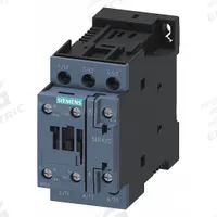 SIEMENS IEC Power Contactor: Non-Reversing, 3 Poles, 3NO Contacts, 9 A, 24V DC Coil (MPN 3RT20231FB40). Key specifications — Brand: SIEMENS; Integrated Surge Suppression: Yes.