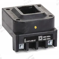 SQUARE D Replacement Coil: 440/480V AC, NEMA Size 3, 480V AC (MPN 3107440057). Key specifications — Coil Voltage: 440/480V AC; Brand: SQUARE D; Compatible with Series: 8910 Type DPA12 Contactors.