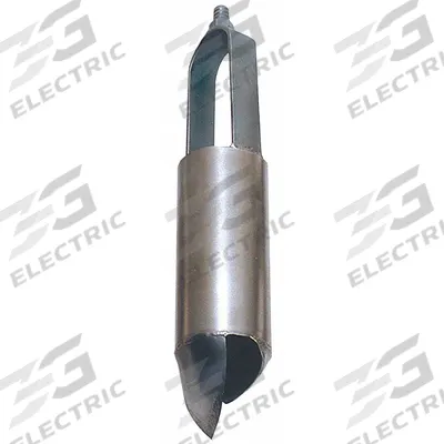 AMS Sand Auger Head: Carbon Steel Bail/Stainless Steel Cylinder, 3 1/4 in Overall Dia - Soil Auger Accessories