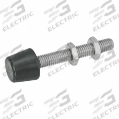 JW WINCO Toggle Clamp Spindle Assembly: Neoprene Tip / Stainless Steel Screw, M8, 68 mm Lg (MPN 708.1-M8-68-A-NI). Key specifications — Brand: JW WINCO; Material: Neoprene; Body Material: Stainless Steel; Thread Size: M8; Includes: Hex Nut; Compatible with Series: GN 801; Spindle Construction: Neoprene Tip / Stainless Steel Screw.