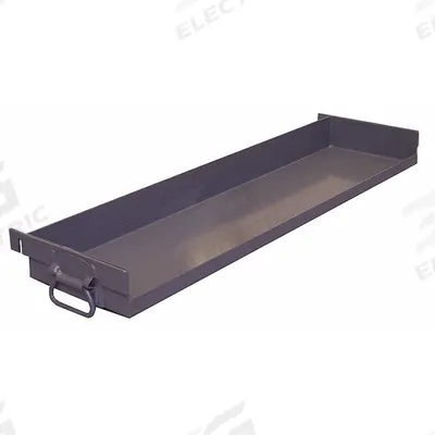 LITTLE GIANT Deep Tray: 36 in Overall Lg, 9 in Overall Wd, 3 in Overall Ht - Bins & Accessories for Customizable Large Bin Carts with Slotted A-Frame
