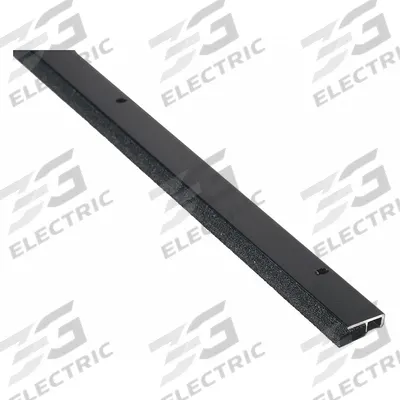 NATIONAL GUARD Door Weatherstripping: Flat Insert, 3 ft Lg, 1 1/16 in Wd - Metal Leaf Weatherstripping
