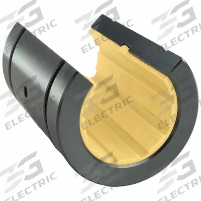 THOMSON Polymer Bushing: 5/8 in Inside Dia, 1 3/8 in Lg, PL - Open Linear Plain Bearings for Low-Load & Low-Speed Applications