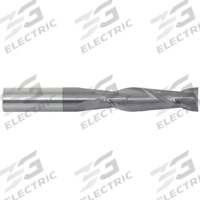 APPROVED VENDOR Square End Mill: Carbide, AlTiN Coated, 2 Flute, 5/16" Mill Dia, 1-5/8" LOC - General Purpose Carbide Square End Mills