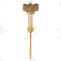 WATTS Automatic Temperature Gas Shutoff Valve: FNPT x FNPT, 1/2 in x 1/2 in Connection Size (MPN LFLLL210-5-M2). Key specifications — Brand: WATTS; Body Material: Copper Silicon Alloy.