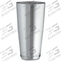 TABLECRAFT PRODUCTS COMPANY Bar Shaker: 28 fl oz Capacity, 7 in Overall Ht, 1 Pieces, Steel (MPN 77)