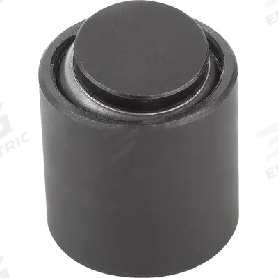 KIPP Tapped Gripper w/Flat Pad: M12, 9 mm Tap Dp, 20 mm Pad Dia, 95 kN Max Load - Tapped Grippers with Flat Steel Pad