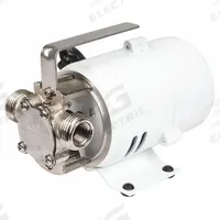 LITTLE GIANT Utility Pump: 115V AC, 25 ft Max head, 6 ft Cord Lg, Corded Electric, Stainless Steel (MPN 555112). Key specifications — Nameplate Voltage: 115V AC; Impeller Material: Buna-N; Brand: LITTLE GIANT.