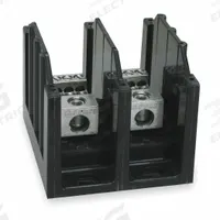 BUSSMANN Power Distribution Block: Open, Lug, Lug, 14 AWG – 2/0 AWG For Line Side Wire Sizes (MPN 16321-2). Key specifications — attr1361688: Surface; attr1308686: BUSSMANN; attr1361672: Aluminum.