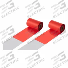 THERMAL TRANSFER RIBBON: Datamax, 4.33 in Ribbon Wd, 1,181 ft Ribbon Lg, 1 in Core Dia., Red (MPN RD4331181WR-Tr-RED). Key specifications — Color: Red; Compatible Printer Brand: Datamax.