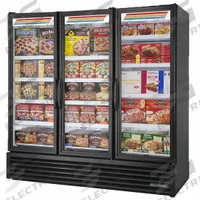 TRUE REFRIGERATION Freezer Merchandiser: 79 in x 80 3/4 in x 30 3/8 in, Black, Swing, 12 Shelves (MPN FLM-81F~TSL01). Key specifications — attr1277723: TRUE REFRIGERATION; attr1277683: R-290; attr1277688: Swing; attr1277691: Yes; attr1277694: Black; attr1280729: FLM.