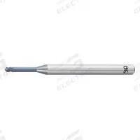 OSG Ball End Mill: Carbide, WXS Coated, 3 Flute, 2 mm Mill Dia, 1.5 mm LOC, 60 mm OAL (MPN 3195218)