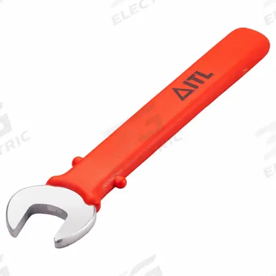 ITL Open End Wrench: Alloy Steel, Chrome, 5/8 in Head Size, 6 1/2 in Overall Lg - SAE, Single End, Open End Wrenches