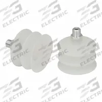 SCHMALZ Vacuum Pad Assembly: Multi-Bellows, 2.5 Folds, G1/4 in Vacuum Port, 65 mm Pad Dia, Clear (MPN 10.01.06.00046). Key specifications — attr1019136: 10.01.06.00046; attr1019138: SCHMALZ; attr1019139: 55 A.