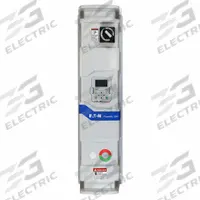 EATON Variable Frequency Drives: In Phase Three, Out Phase Three, 7 1/2 hp, IP21, No Bypass, HVAC (MPN EHD0241E1K00000000). Key specifications — Style: Enclosed HVAC Drive; Color: White; Output Phase: Three.