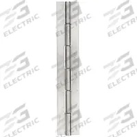 APPROVED VENDOR Piano Hinge: Stainless Steel, 72 in Leaf Ht, 3/4 in Leaf Wd (MPN 2ZFJ9). Key specifications — Material: Stainless Steel.