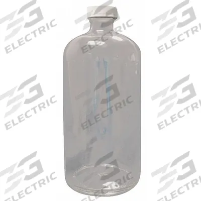 APPROVED VENDOR Sampling Bottle: 500 mL, Colorless, 28-400 mm, Polypropylene, 12, Foam - Clear Narrow Mouth Round Glass Lab Bottles