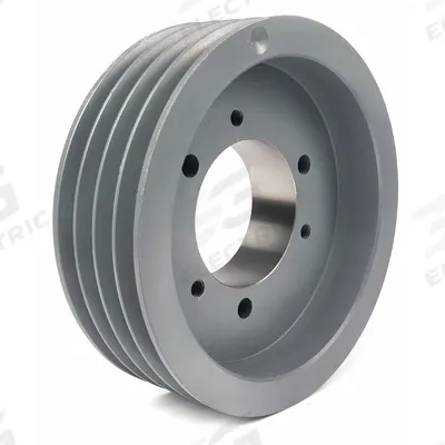 APPROVED VENDOR V-Belt Pulley: 5V750, 4 Groove, 7.5 in OD, Bushed Bore - Bushed-Bore Cast-Iron Wedge V-Belt Pulleys