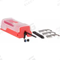 MILWAUKEE Self Feed Drill Bit Component: Hardened Steel, 1 3/8 in Blade Dia, 3 Blades (MPN 48-25-5220). Key specifications — attr255730: Storage Case; attr255719: Milwaukee Switchblade Self-feed Bit; attr277224: MILWAUKEE.