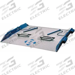 BLUFF Dock Board: 20,000 lb Load Capacity, 84 in Overall Lg, 72 in Overall Wd, Diamond Treadplate (MPN 20T7284). Key specifications — Material: Steel; Brand: BLUFF.