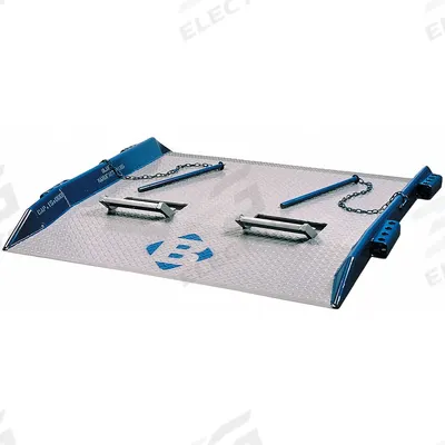 BLUFF Dock Board: 20,000 lb Load Capacity, 84 in Overall Lg, 72 in Overall Wd - Dock Boards