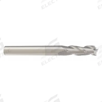 APPROVED VENDOR Square End Mill: Carbide, TiCN Coated, 3 Flute, 1/4" Mill Dia, 3/4" LOC - General Purpose Carbide Square End Mills