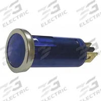 BATTERY DOCTOR Stop/Turn/Tail Light: LED, Stop, Turn, and Tail Combo Light, Blue, Round, Permanent (MPN 20541). Key specifications — Electrical Connection: 2-Pin Connector; Brand: BATTERY DOCTOR; Installation Type: Permanent; Lens Color: Blue; Lighting Technology: LED; Light Type: Stop, Turn, and Tail Combination Light.
