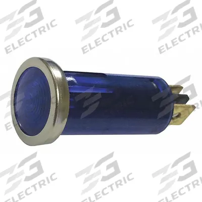 BATTERY DOCTOR Stop/Turn/Tail Light: LED, Stop, Turn, and Tail Combo Light, Blue, Round - Stop, Turn & Tail Combination Lights