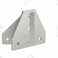 90° Angled Flat Plate: 90° Angled Flat Plate, 25 Series, 4 mm x 75 mm x 75 mm, For 6 1/2 mm Slot Wd (MPN 25-4151). Key specifications — Material: Aluminum; Brand: 80/20; Finish: Anodized.